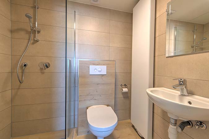 Badkamer toilet Groepsaccommodatie Aan de Beek