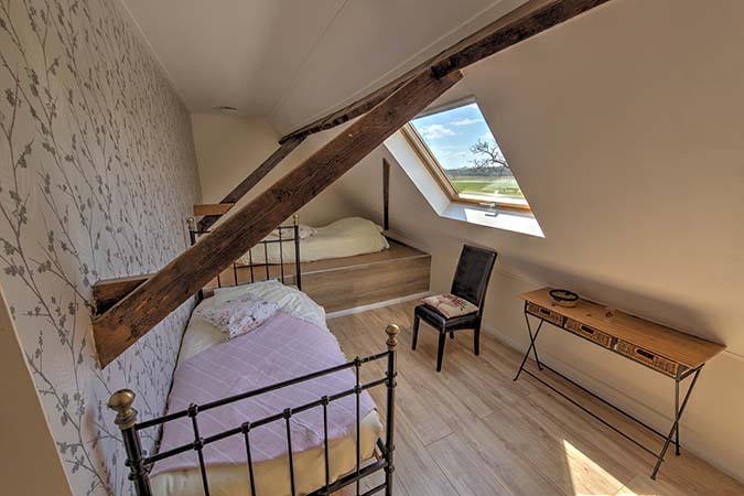 Slaapkamer 3 Groepsaccommodatie Aan de Beek