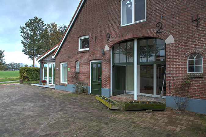 Terras 1 Vakantiewoning de Deale