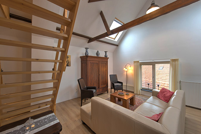 Woonkamer  Vakantiewoning de Deale