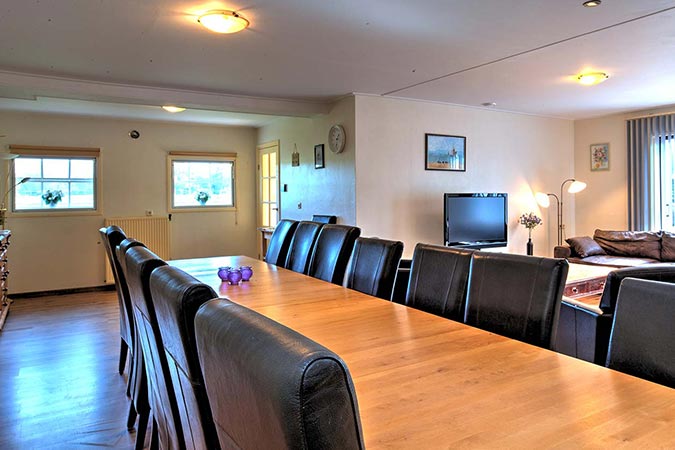 Woonkamer Groepsaccommodatie Weidezicht