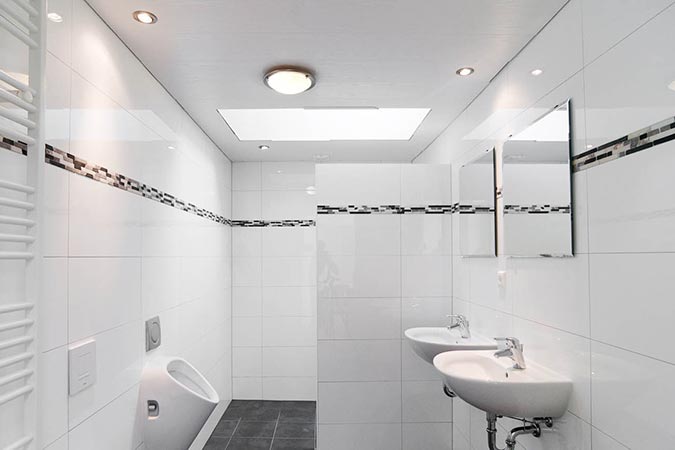 Badkamer - sanitair begane grond Groepsaccommodatie Weidezicht